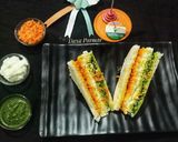 A picture of step 8 of Tricolour Sandwich.