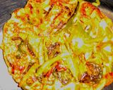 A picture of step 6 of Mini pizza Uttapam.