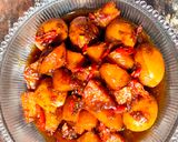 Foto langkah ke 7 dari resep Semur telur dan kentang.
