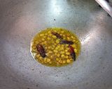 A picture of step 1 of Sarson bhujia (saag).