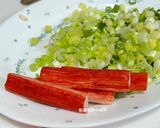 蟹味蛋豆腐的食譜步驟2照片