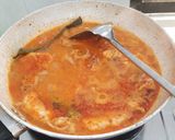 Foto langkah ke 9 dari resep Ayam Tempe Bumbu Merah.