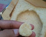 Foto langkah ke 2 dari resep Roti Tawar kucing, Sederhana tapi unik /bekal anak.