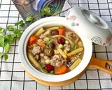 Hình bước làm 5 của món Gà Hầm Đảng Sâm