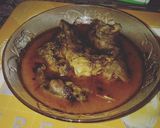 A picture of step 3 of Mutton Siri Paaye.