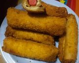 Foto langkah ke 6 dari resep Roti Gulung Sosis Keju.