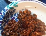 A picture of step 6 of Baked Beans of the Plains.