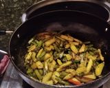 A picture of step 2 of আলু বিনস ভাজা.
