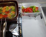 Foto del paso 3 de la receta: Caballa fresca con verduras de tumbet