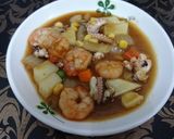 海鮮咖哩(電鍋版)(簡單料理)的食譜步驟7照片