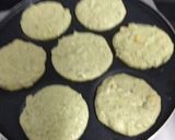 A picture of step 6 of Rava-Palak-Corn Mini Pancakes.