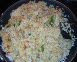 Foto del paso 4 de la receta: Arroz oriental con verdura y pollo asado
