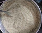A picture of step 2 of Moong dal chilla.