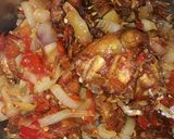 A picture of step 4 of Peppered chicken.