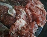Foto del paso 2 de la receta: Entraña con arañita /escondido o churrasquito carnicero y puré de papas