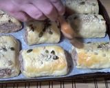 A picture of step 6 of Sausage Rolls.