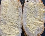 A picture of step 1 of Omelette Bread.