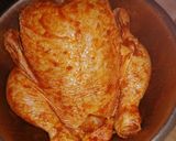 Sörös dobozon sült csirke, sült krumplival és naranccsal recept fázis 1 fotója