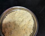 A picture of step 1 of Sattu Paratha.
