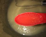 A picture of step 3 of Redvelvet cake.