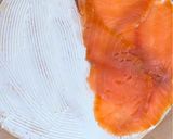 A picture of step 2 of Piadina Sushi.