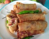Foto langkah ke 4 dari resep Lumpia kornet tahu.