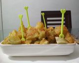 A picture of step 5 of Sweet Potato Chat.