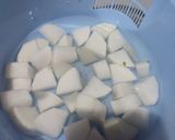 Foto langkah ke 1 dari resep 485 - Sup Tahu Lobak Telur (17-CPApron2026).