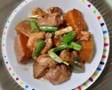 南瓜燒雞的食譜步驟4照片