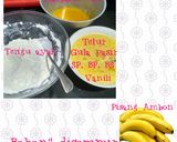 Foto langkah ke 4 dari resep Bolu Kukus Pisang Ambon.