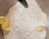 A picture of step 2 of Alfredo stuffed Garlic Bread. 😘.