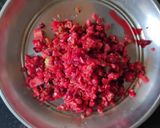 A picture of step 2 of Suji masala idli.