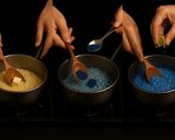 Foto del passaggio 6 della ricetta Risotto Blu con Spirulina e Agrumi