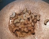 A picture of step 1 of Rava Khichdi.