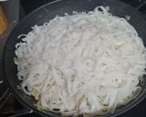 A picture of step 8 of Chicken Alfredo.