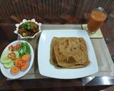 Atta Square Chapo# ThemeChallenge #Coconut Chapati Contest recipe step 7 photo