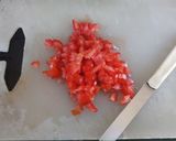 A picture of step 3 of Rajma chawal with jeera rice.