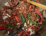 A picture of step 4 of Tin Fish Curry.