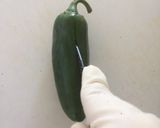 Foto del paso 3 de la receta Ajíes Jalapeños rellenos fritos