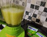 Foto langkah ke 1 dari resep Creamy Melon Matcha.