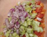 अंकुरित मूंग दाल कटोरी चाट (Ankurit moong dal katori chaat recipe in Hindi) रेसिपी चरण 3 फोटो