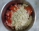 A picture of step 2 of Chole (No onion no garlic).
