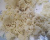 A picture of step 1 of Bengali delicacy dudhpuli.