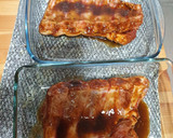 Foto del paso 2 de la receta: Costillar al horno con barbacoa y miel
