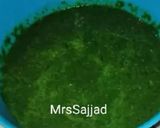 A picture of step 3 of Ragra chana chat.