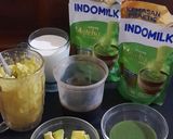 Foto langkah ke 1 dari resep Avocado Gula Aren with Matcha Latte.