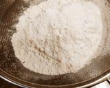 A picture of step 4 of Dalgona Coffee Cake.