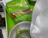 Foto langkah ke 4 dari resep Iced Cincau Jelly Creamy Matcha Latte.