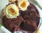 A picture of step 6 of Easy Cake 🍞 with Milk 🥛 and Cocoa without a Mixer.