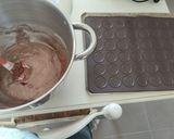 Une image de l'étape 3 de Macaron au chocolat.